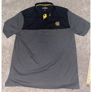 Kennesaw‎ State Owls Polo Mens XL Performance KSU Logo NCAA Scrappy The Owl
